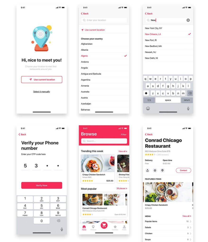 Food Delivery Website and App design and Developed By CaracalEye