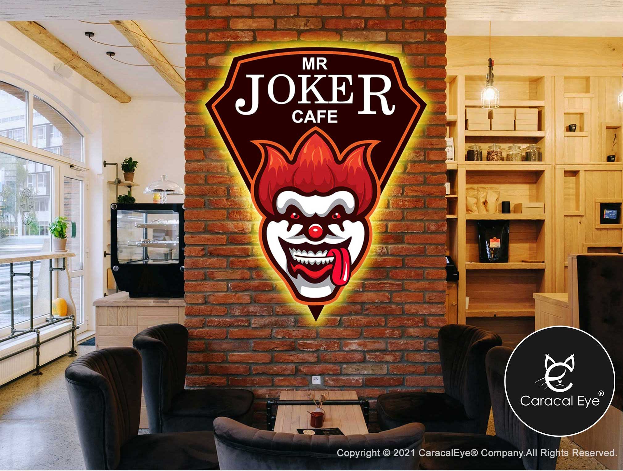 MR JOKER CAFE Interior Design By CaracalEye