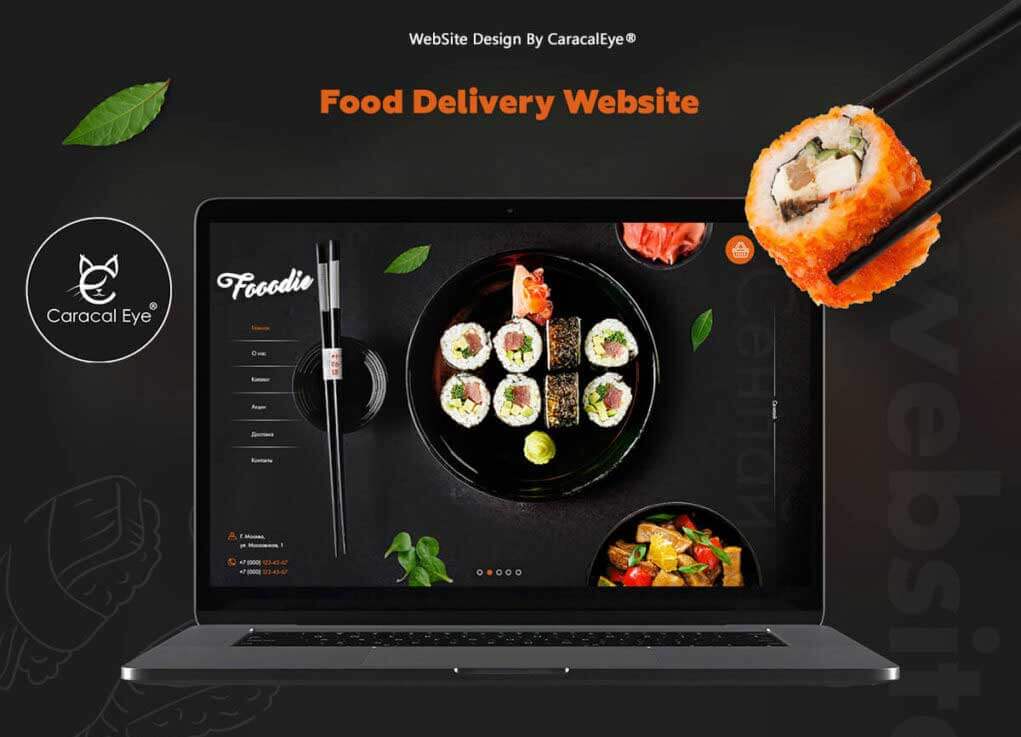 Foodie Website Design
