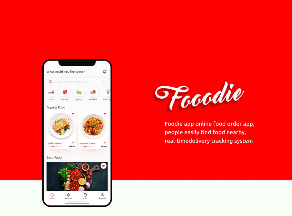 Food Delivery Website and App design and Developed By CaracalEye