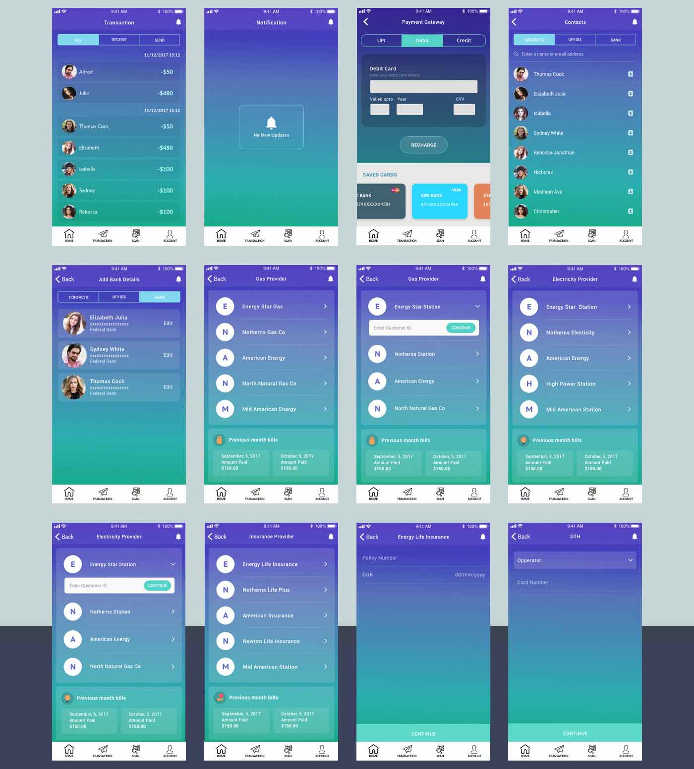 CashPay App Design and Develop By CaracalEye