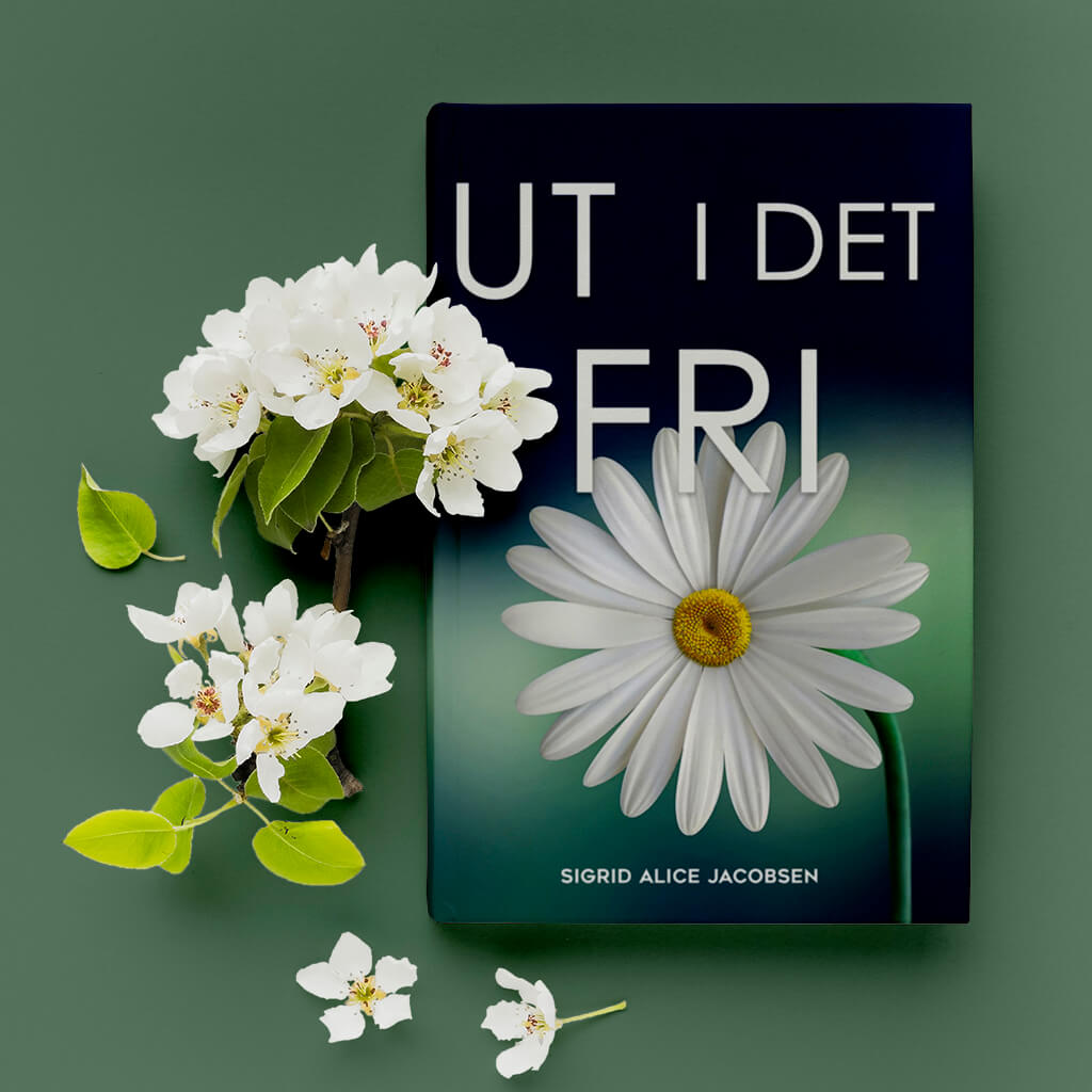CaracalEye® Presents: "Ut i Det FRI" - A Stunning Book Cover Design for Sigrid Alice Jacobsen