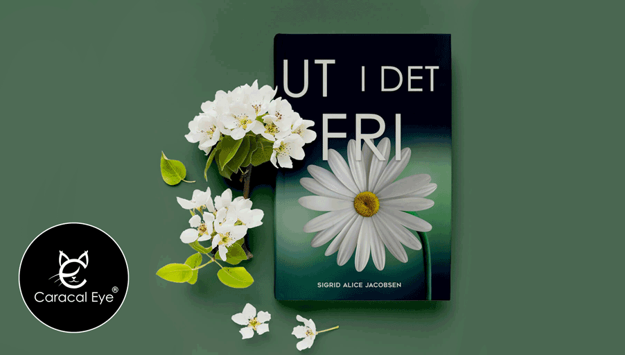 CaracalEye® Presents: “Ut i Det FRI” – A Stunning Book Cover Design for Sigrid Alice Jacobsen