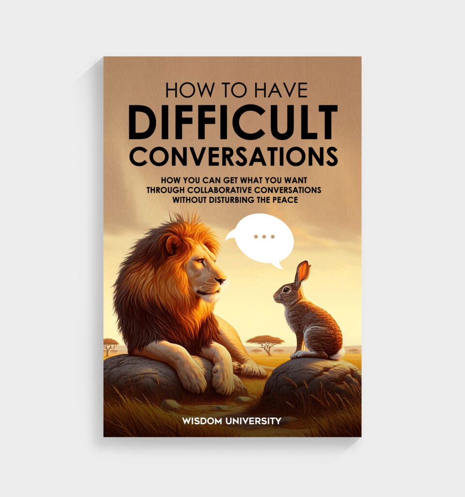 Powerful Book Cover Design for How to Have Difficult Conversations by Utkarsh Bhatt (UKB), CaracalEye®