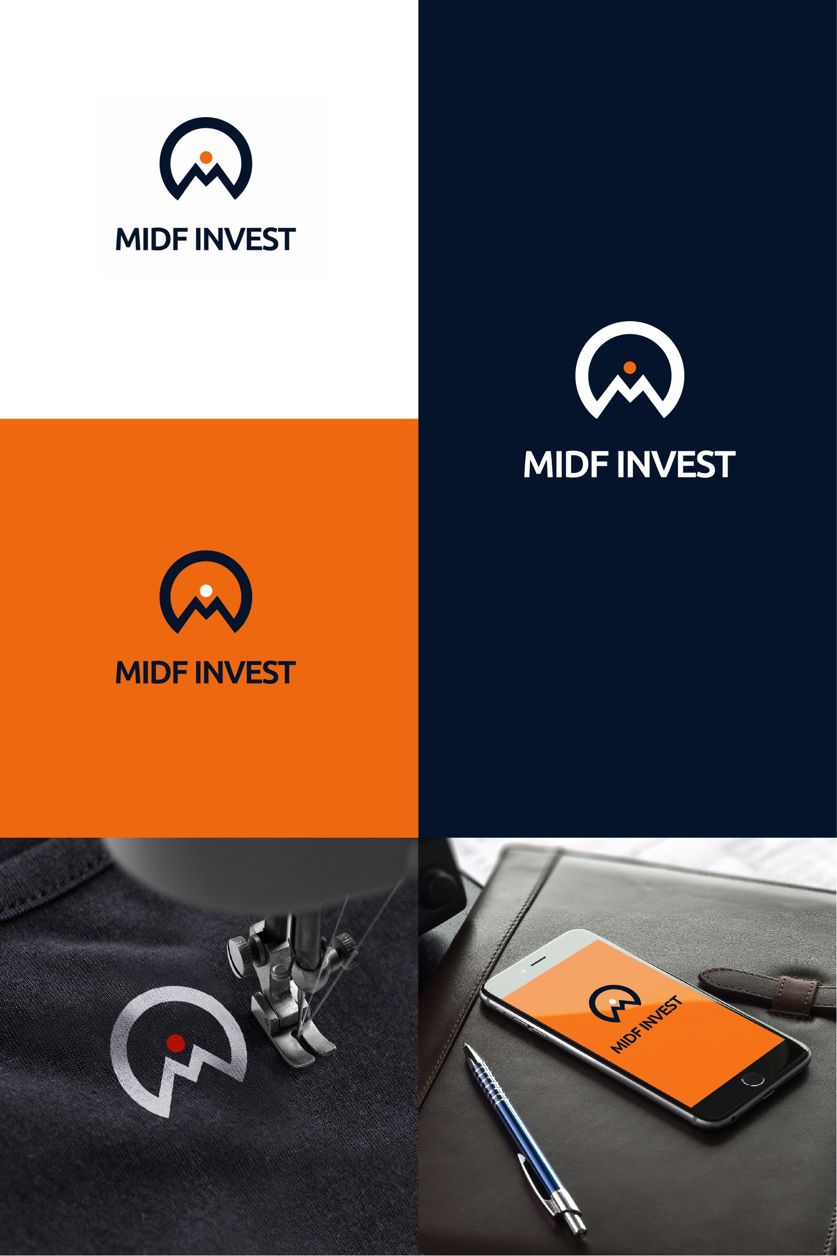 MIDF Invest Logo & Brand Identity Design by Utkarsh Bhatt (UKB) | CaracalEye® | Modern Financial Investment Branding 2 logo Design By CaracalEye