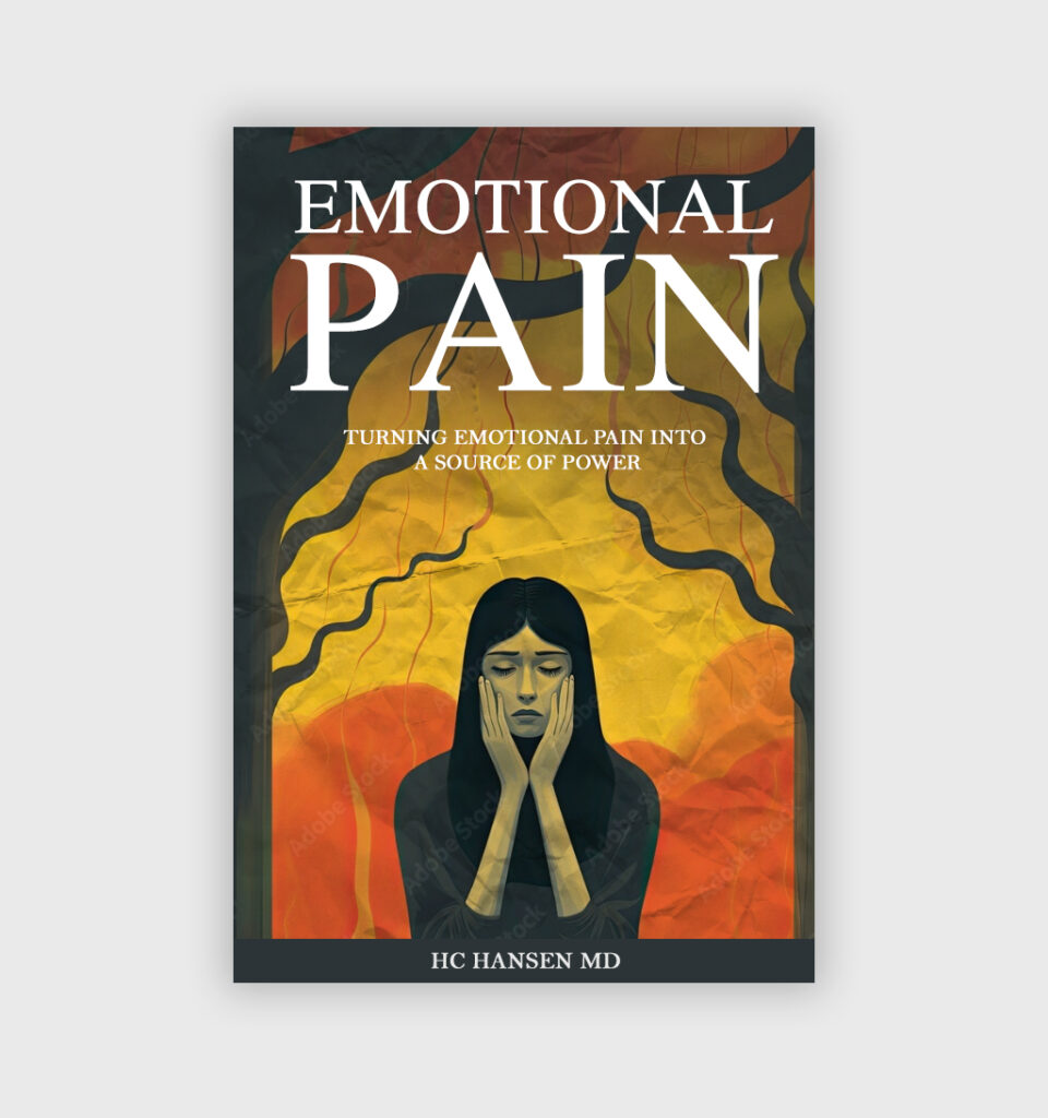 Emotional Pain Book Cover Design – Transformative Visual by Utkarsh Bhatt (UKB), CaracalEye®